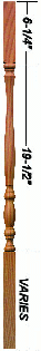 2200 Plain Utah Classic Baluster
