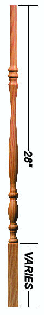 2215 Plain Utah Classic Baluster