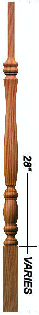 2215 Reeded Utah Classic Baluster