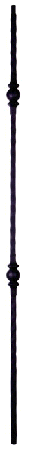 H-ib2542 Forged Double Ball Iron Baluster