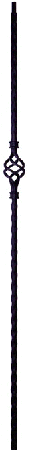 IB-2552HE Single Basket Iron Baluster