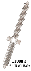 #3000-5 5" Rail Bolt