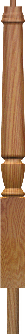 3012  Volute or Turnout Newel Post