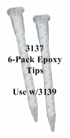 3037 6-Pack Epoxy Tips