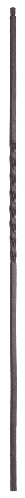 3101-44  44" Single Twist Metal Baluster