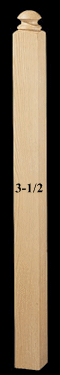 4004 Hampton Mushroom Top Newel Post