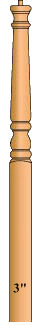 4010PTS Short Series Newel Posts