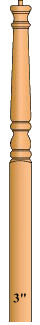 4010PTS Short Series Newel Posts