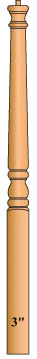 4010 Pin Top Newel Post