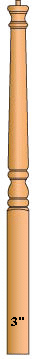 4010 Pin Top Newel Post
