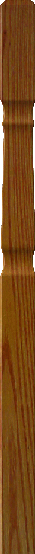 4065 Mission Style Landing Newel Post