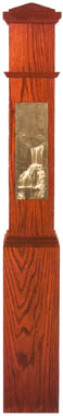 4092 Tiled Boxed Newel Post