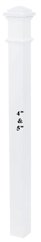 4094 Primed Boxed Newel Post