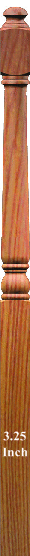 4183 60"  Starting or 4188" 72" Landing Newel Posts