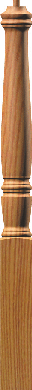 4710 or 4510 Georgia pin top starting newel post