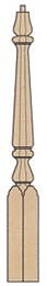 Octagon 4800 Over-the-Post Newel