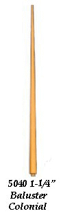 5040 Colonial Tapered Baluster