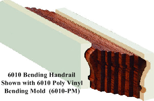 6010 Bending Rail with Poly Vinyl Bending Mold