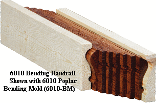 6010 Bending Handrail with Poplar Bending Mold