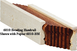 6010 Bending Handrail with Poplar Bending Mold