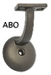 3003 Oil Rubbed Bronze Wall Rail Bracket
