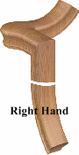7265 Right Hand Gooseneck with Cap