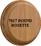 7017 Round Rosette