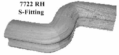 7722-L Left Hand S-Fitting