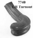 7740 LH Turnout