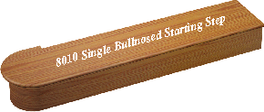 8010 Single Bullnosed Starting  Step Tread