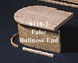 8110 False Bullnose End