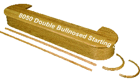 8050 Double Bullnosed Starting Step
