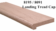 8195 or 8091 Landing Tread Cap