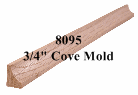 8095 3/4-inch cove mold