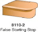 8110-2  False End Bullnosed Start Tread