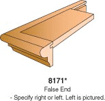 8171 Fasle Endtread, select Left Hand or Right Hand