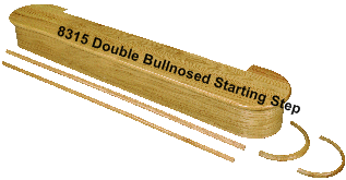 8315 Double Bullnosed Starting Step