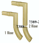 7388 1 Rise & 7389 2 Rise Gooseneck with Tandem Caps