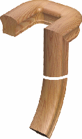 7290  Left Hand 180-degree Gooseneck without cap