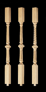 Williamsburg 9005 square top balusters
