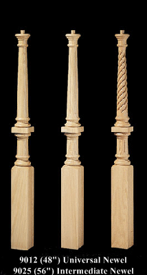 9012 and 9025 Pin Top Newel Posts