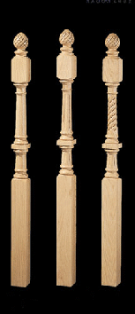 9042 & 9043 Williamsburg universal newel posts