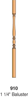 910 1-1/4" Classic Baluster