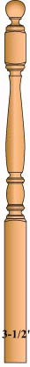955-4BT Classic Newel Post