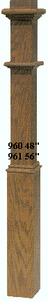 960_961 Boxed Newel Post