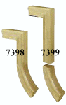 7398 1 Rise & 7399 2 Rise Goosenecks, No Cap