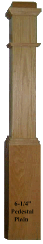 991 56" RANCH BOXED NEWEL POST