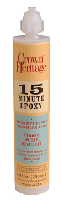 Epoxy 15minute, works with standard caulking gun