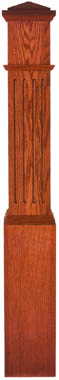 Fluted 4092 Boxed Newel Post
