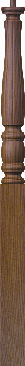 F5511-F5711 Utah Classic Fluted Starting Newel Post